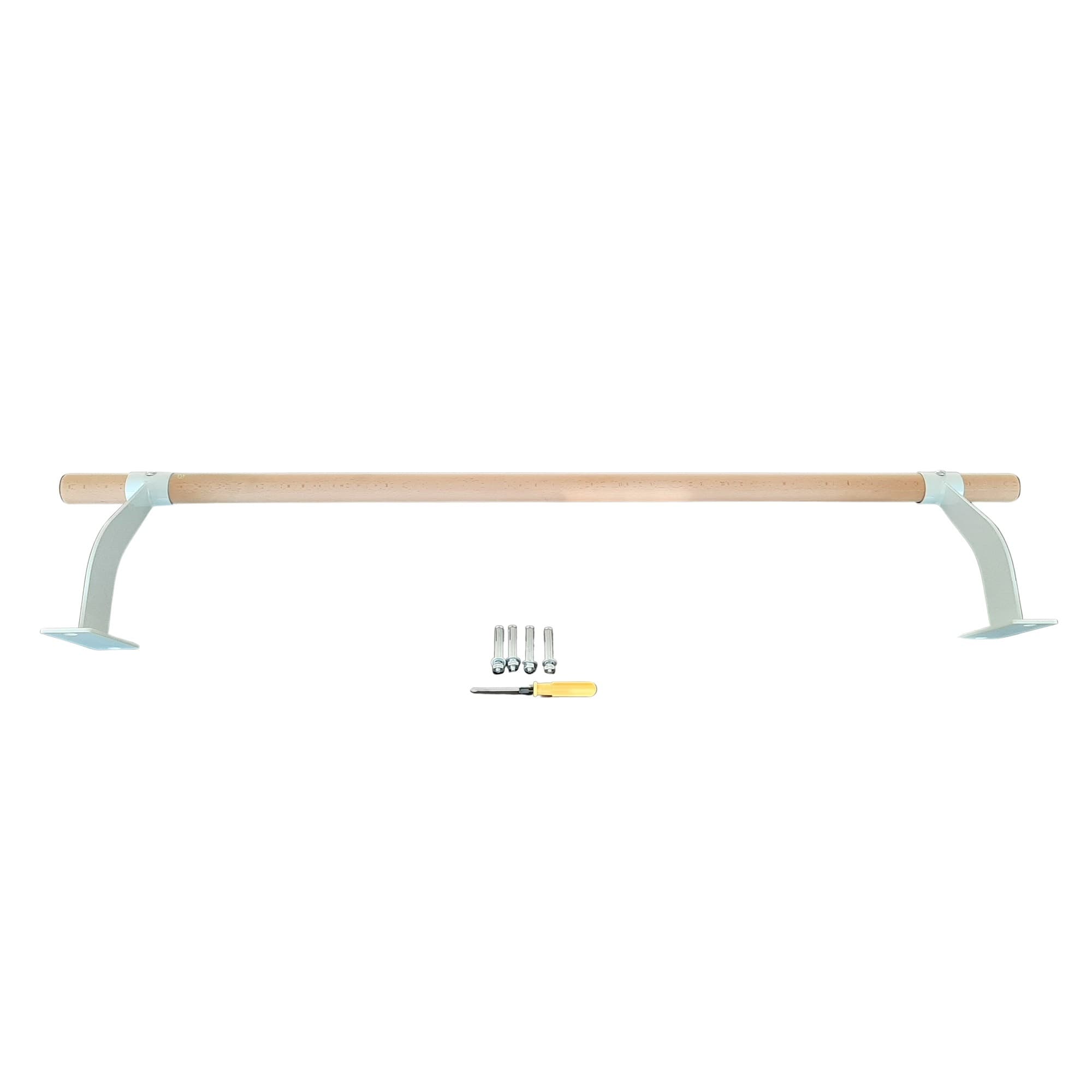Baletná tyč MASTER na stenu 120 cm - drevená 1