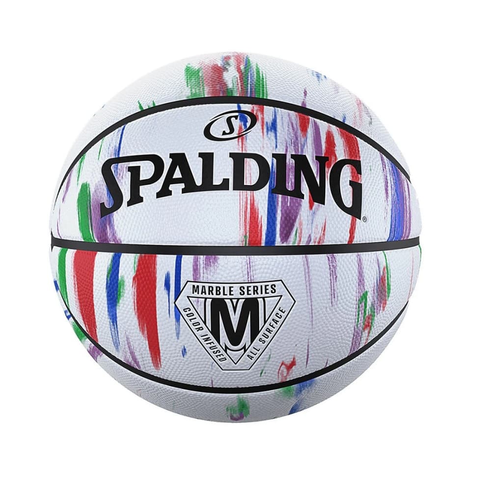 Basketbalová lopta SPALDING Marble Series Rainbow - 5