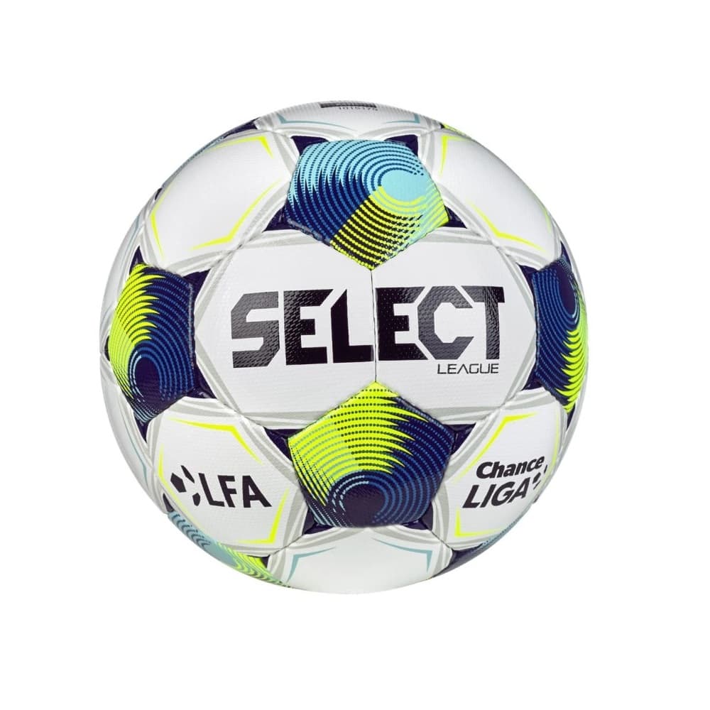 Futbalová lopta SELECT FB League SK Chance Liga 2025/26 5 bielo-modrá 1