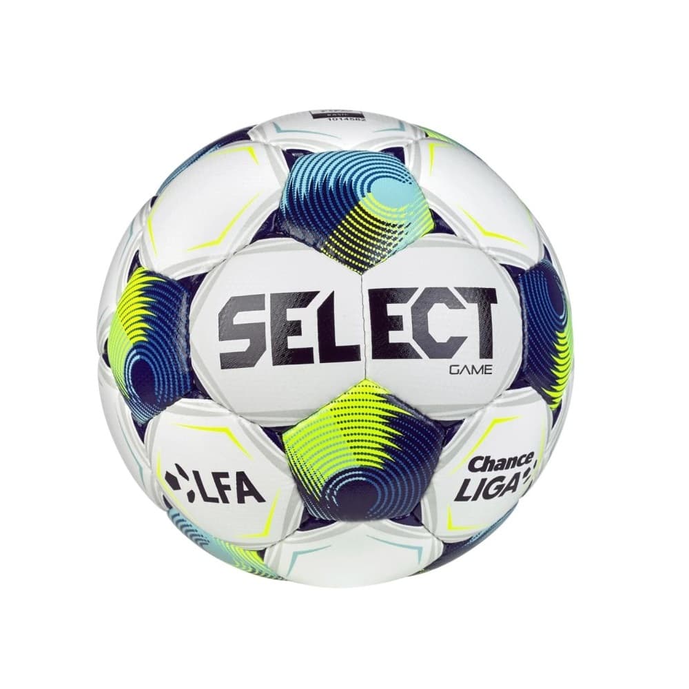 Futbalová lopta SELECT FB Game SK Chance Liga 2025/26 3 bielo-modrá 1