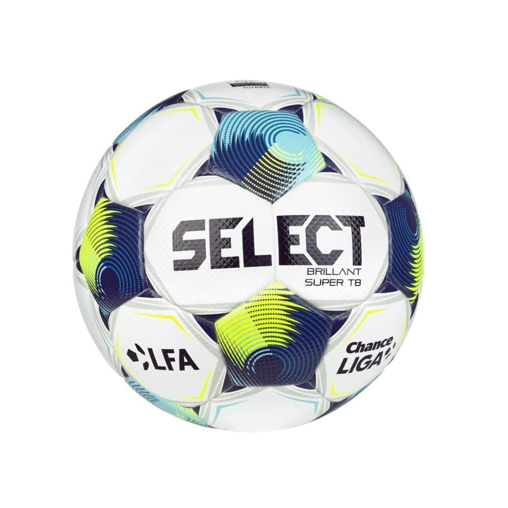 Futbalová lopta SELECT FB Brillant Super TB SK Chance Liga 2025/26 5 bielo-modrá 1