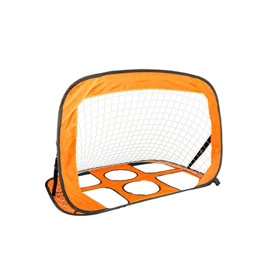 Futbalová bránka MASTER Pop-Up 118 x 80 x 80 cm s tréningovými otvormi 1