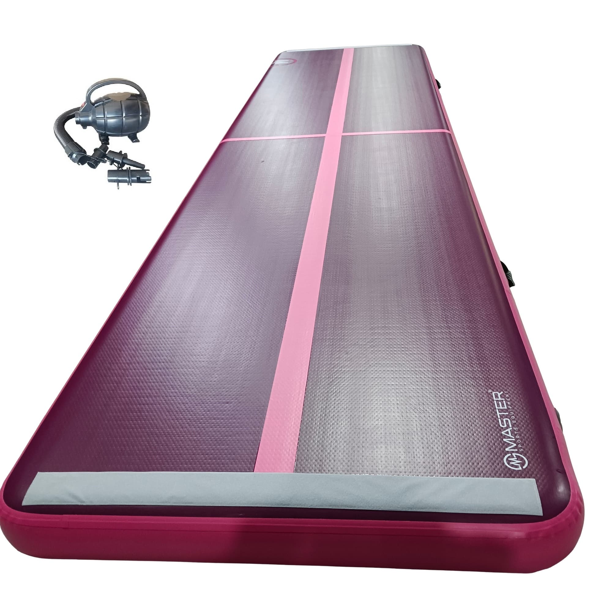 Airtrack MASTER S-Pro nafukovacia žinenka 800 x 150 x 20 cm - fialová - ružová 1