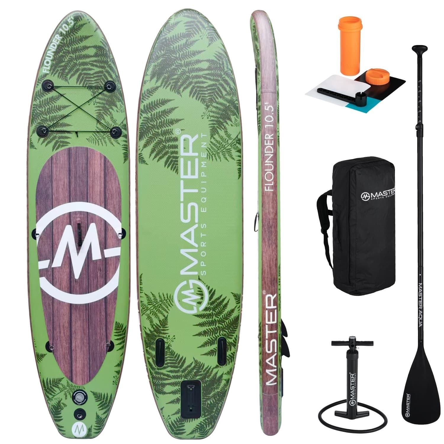Paddleboard MASTER Aqua Flounder - 10.5 1