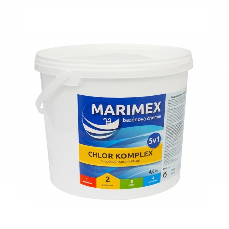 Bazénová chémia MARIMEX Komplex 5v1 4,6 kg 1