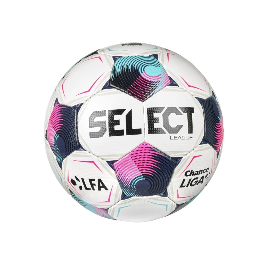 Futbalová lopta SELECT FB League SK Chance Liga 2026/27 5 bielo-ružová