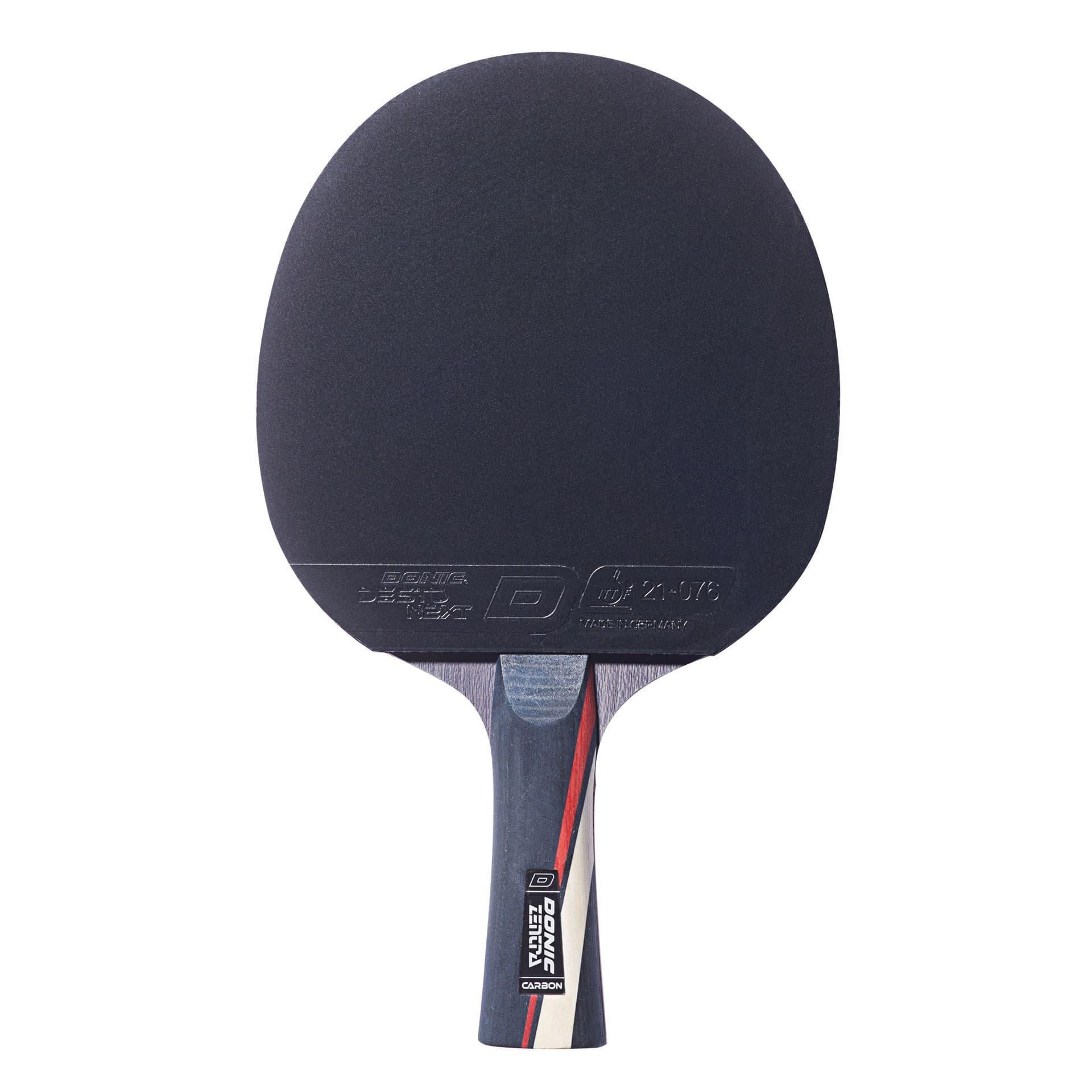 Raketa na stolný tenis DONIC Zentra Next Carbon blade + Desto Next rubbers 1
