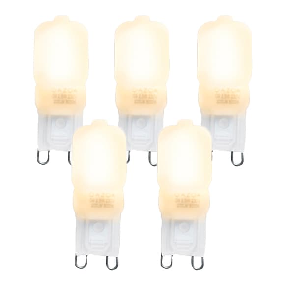 Sada 5 LED žiaroviek G9 CUTE PC 2W 200lm 2700K 1