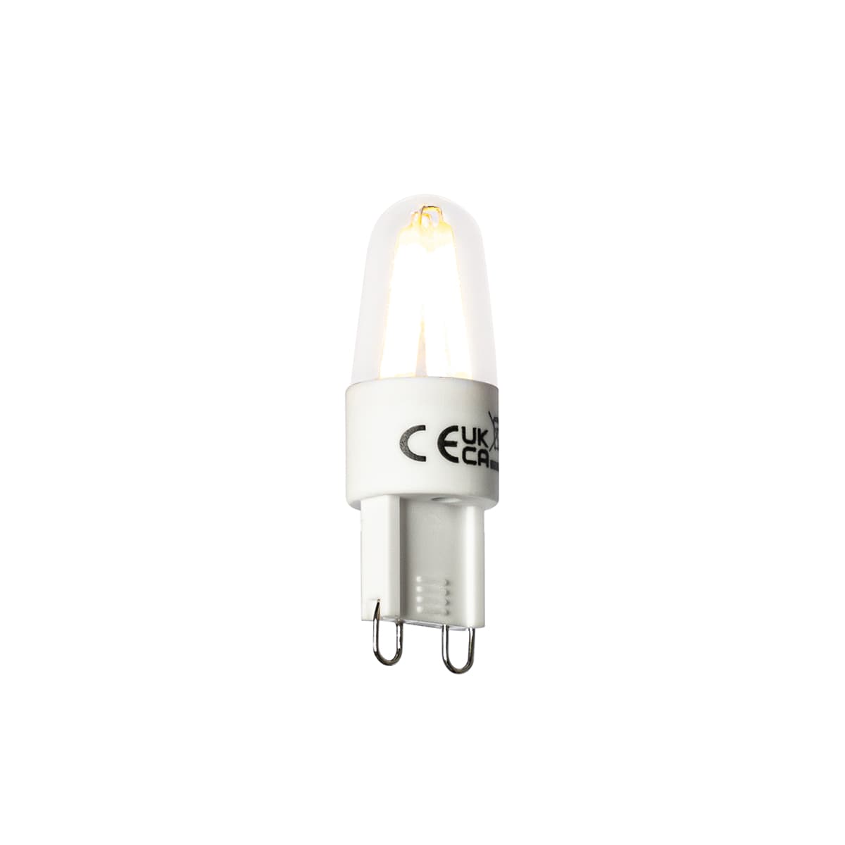 Sada 5 LED vláknových žiaroviek G9 1,8 W 170 lm 2300 K 1