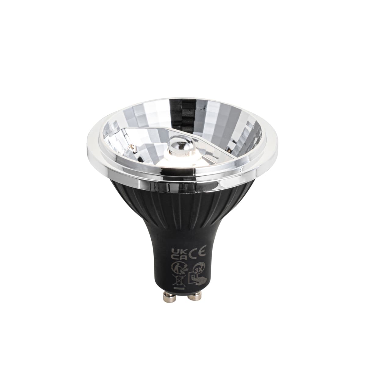 GU10 3-stupňovo stmievateľná LED žiarovka 70 mm 6,5 W 600 LM 3000K
