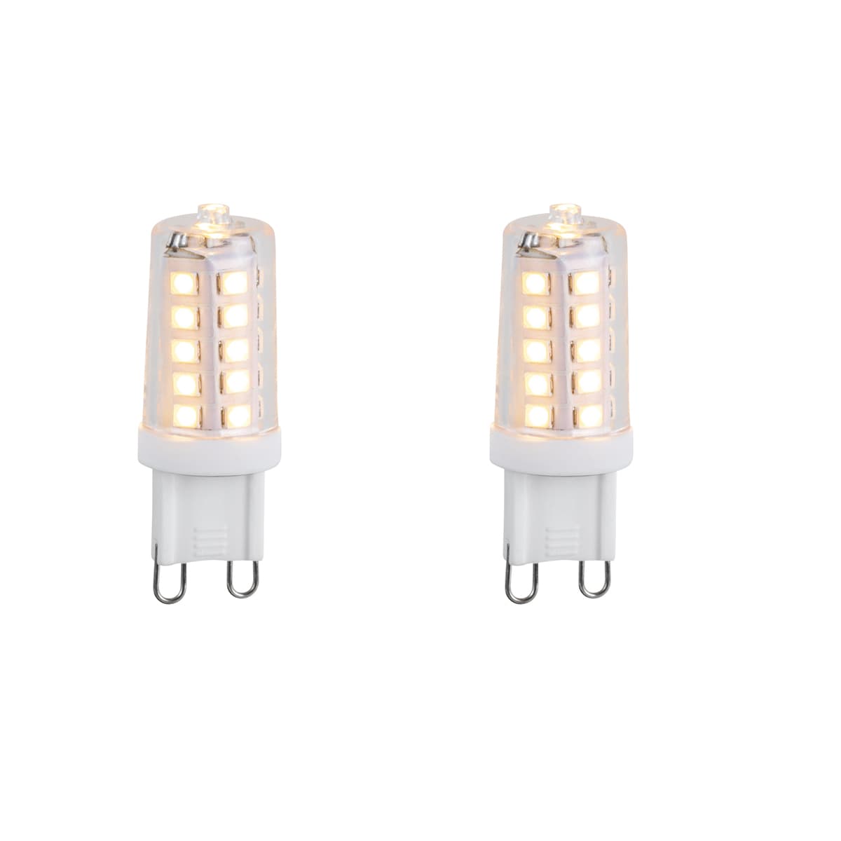 Sada 2 stmievateľných LED žiaroviek G9 3W 250lm 3000K 1