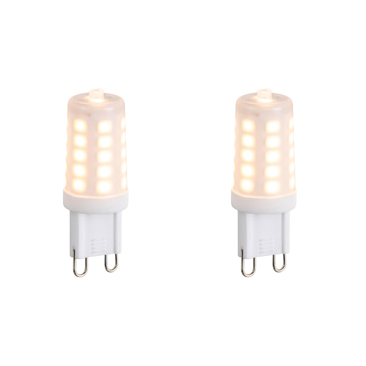 Sada 2 stmievateľných LED žiaroviek G9 Opal 3W 250lm 2200K 1
