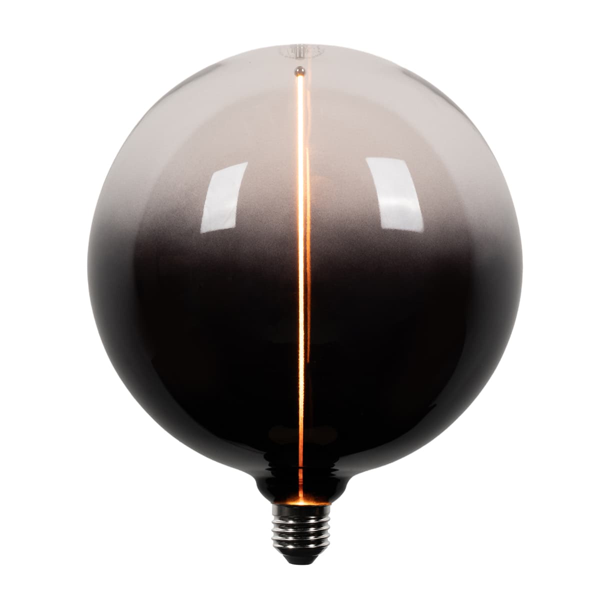 E27 LED žiarovka G200 dymová 4W 250lm 1800K