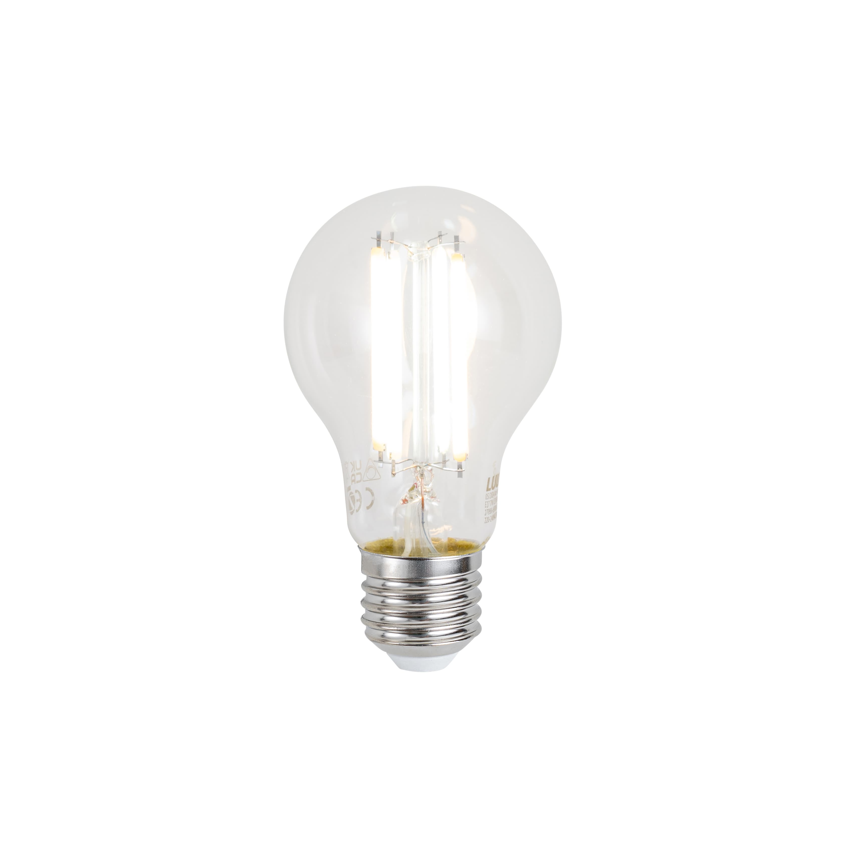 Inteligentná stmievateľná LED žiarovka E27 A60 číra 7W 806 lm 2700-6500K Zigbee