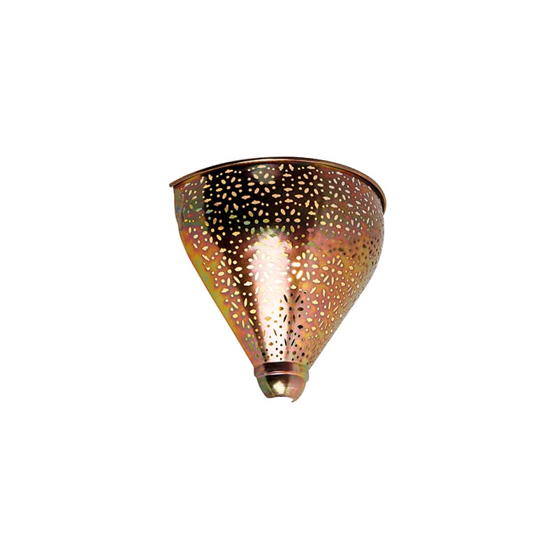 Orientálna nástenná lampa medená - Muraf 1