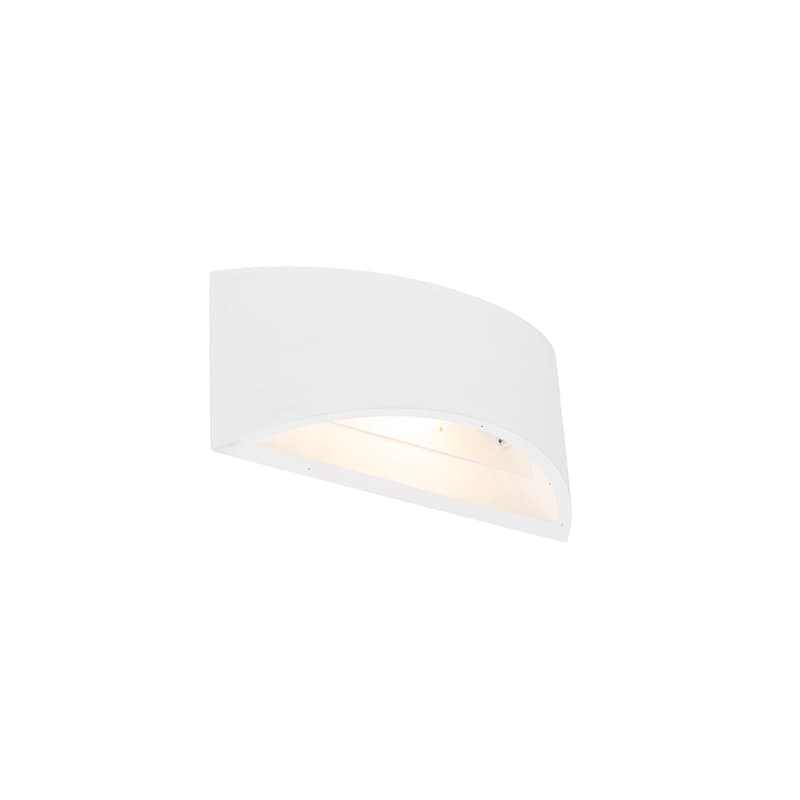 Moderná nástenná lampa biela 20 cm - Tum