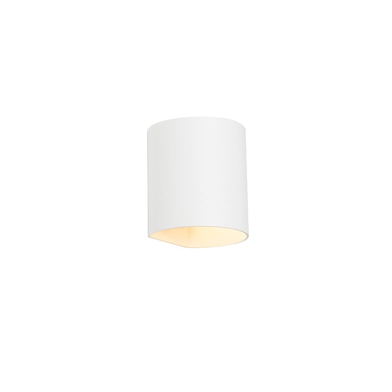 Moderná nástenná lampa biela - Sabbio