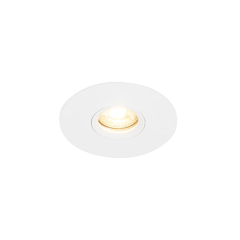 Inteligentné zapustené bodové svietidlo biele vrátane Wifi GU10 50mm - Buco 1
