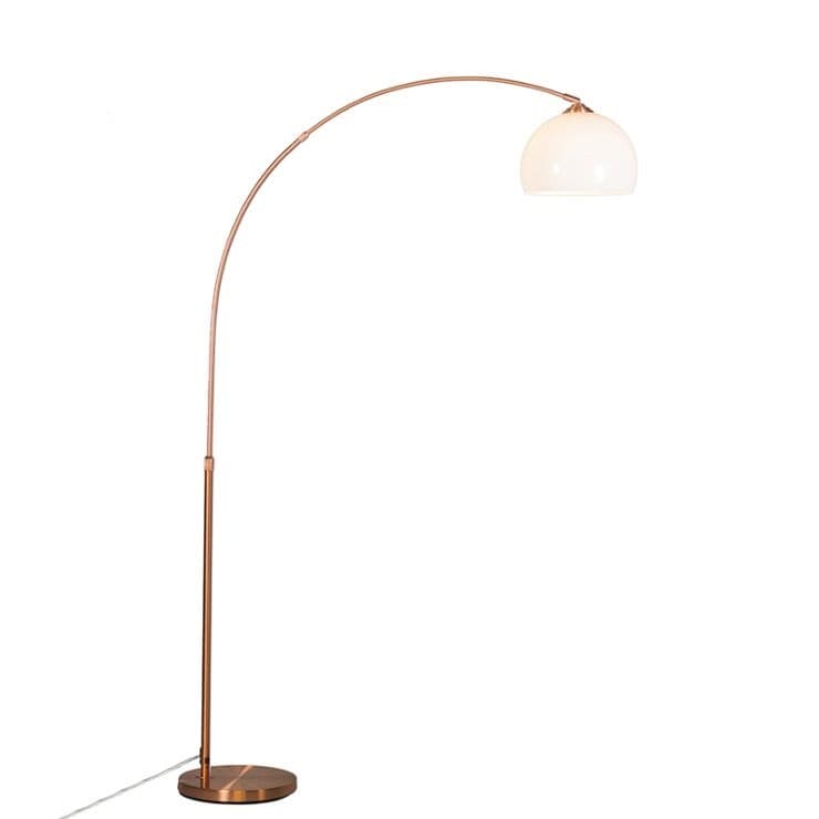 Inteligentná oblúková lampa medená vrátane A60 Wifi - Arc Basic 1