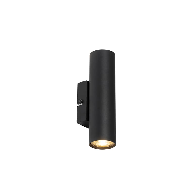 Moderná nástenná lampa čierna 2-svetlo - Jeana