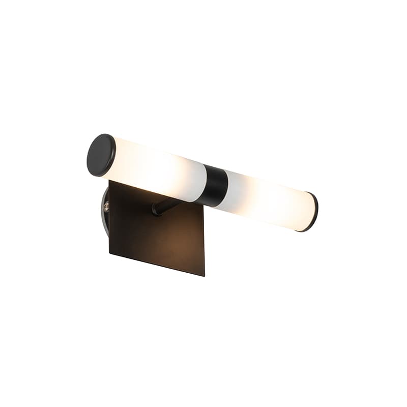 Inteligentné nástenné svietidlo do kúpeľne čierne IP44 2-svetlá vrátane Zigbee G9 - Bath 1