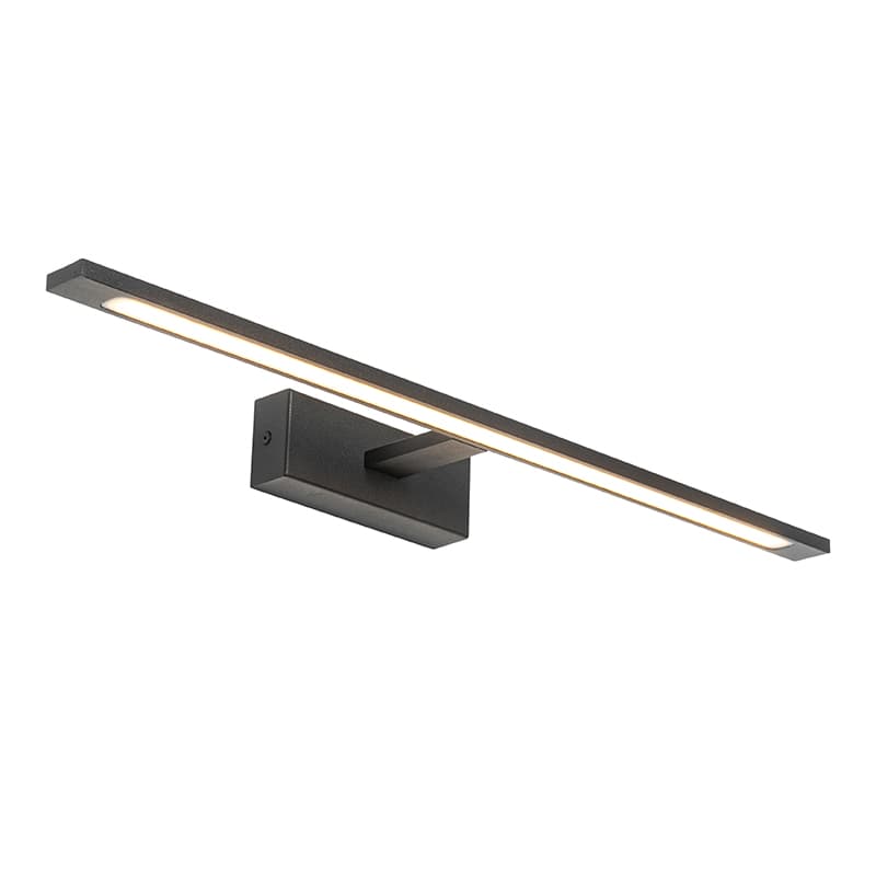 Moderná nástenná lampa čierna 62 cm vrátane LED IP44 - Jerre 1