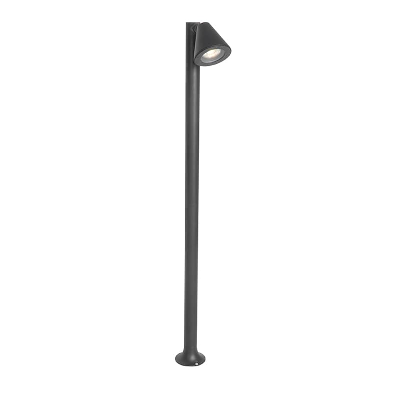 Moderný vonkajší stĺpikový svietidlo čierny 100 cm IP44 nastaviteľný - Ciara 1