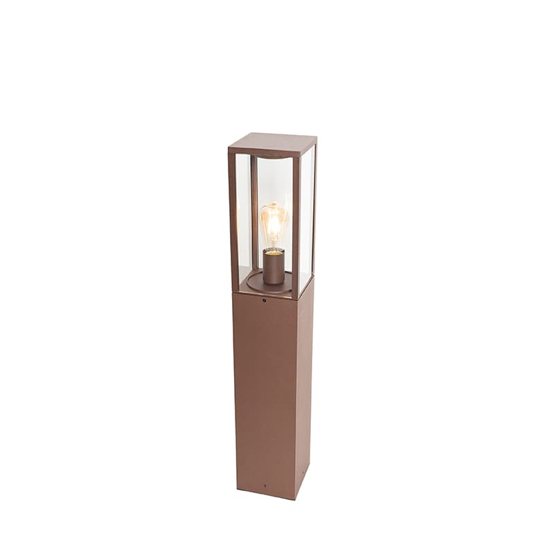 Priemyselná vonkajšia stojaca lampa hrdzavohnedá 80 cm IP44 - Charlois 1