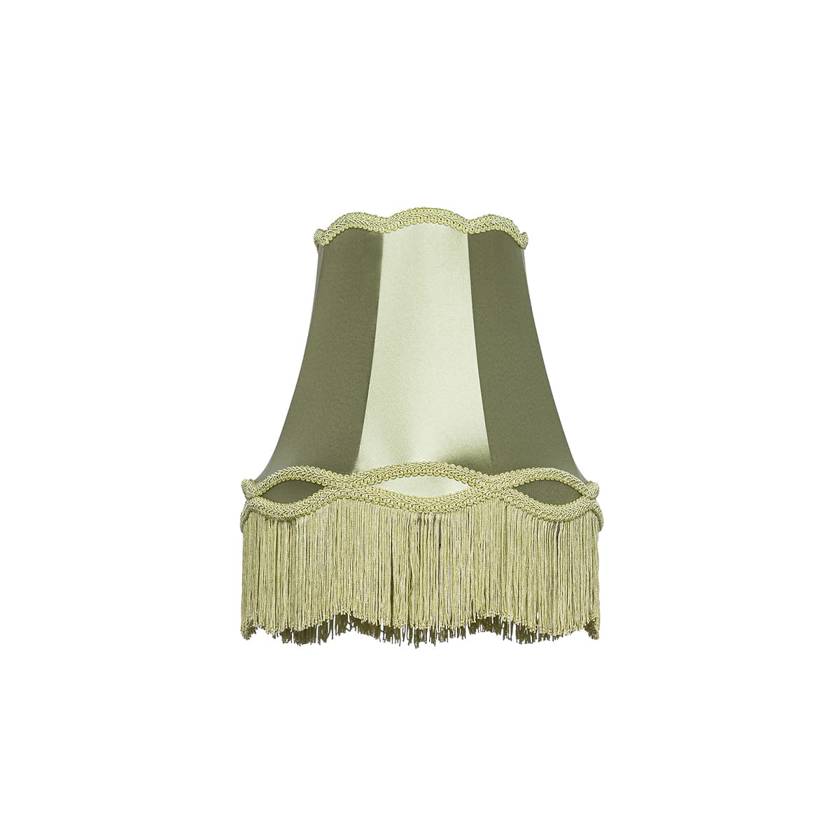Lampa z látky zelená 30 cm - Granny