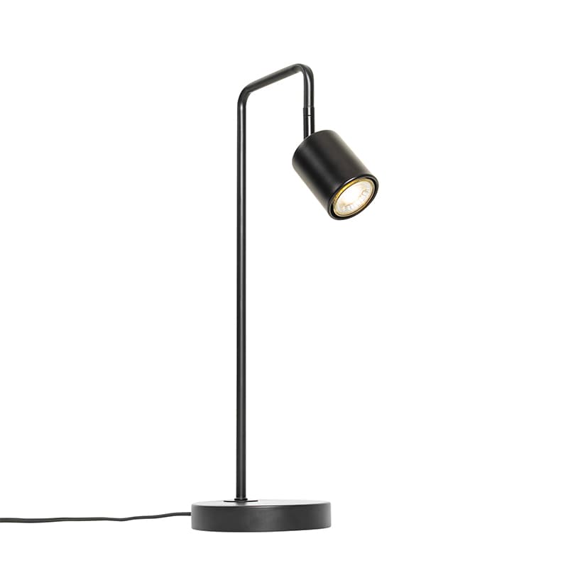Moderná stolná lampa čierna nastaviteľná - Java 1