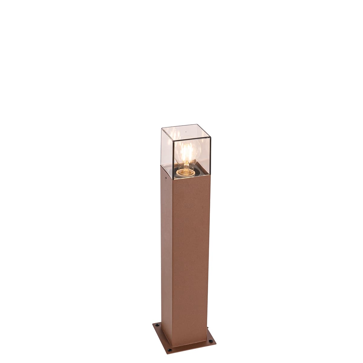 Priemyselná vonkajšia stojaca lampa hrdzavohnedá 50 cm IP44 - Denmark 1