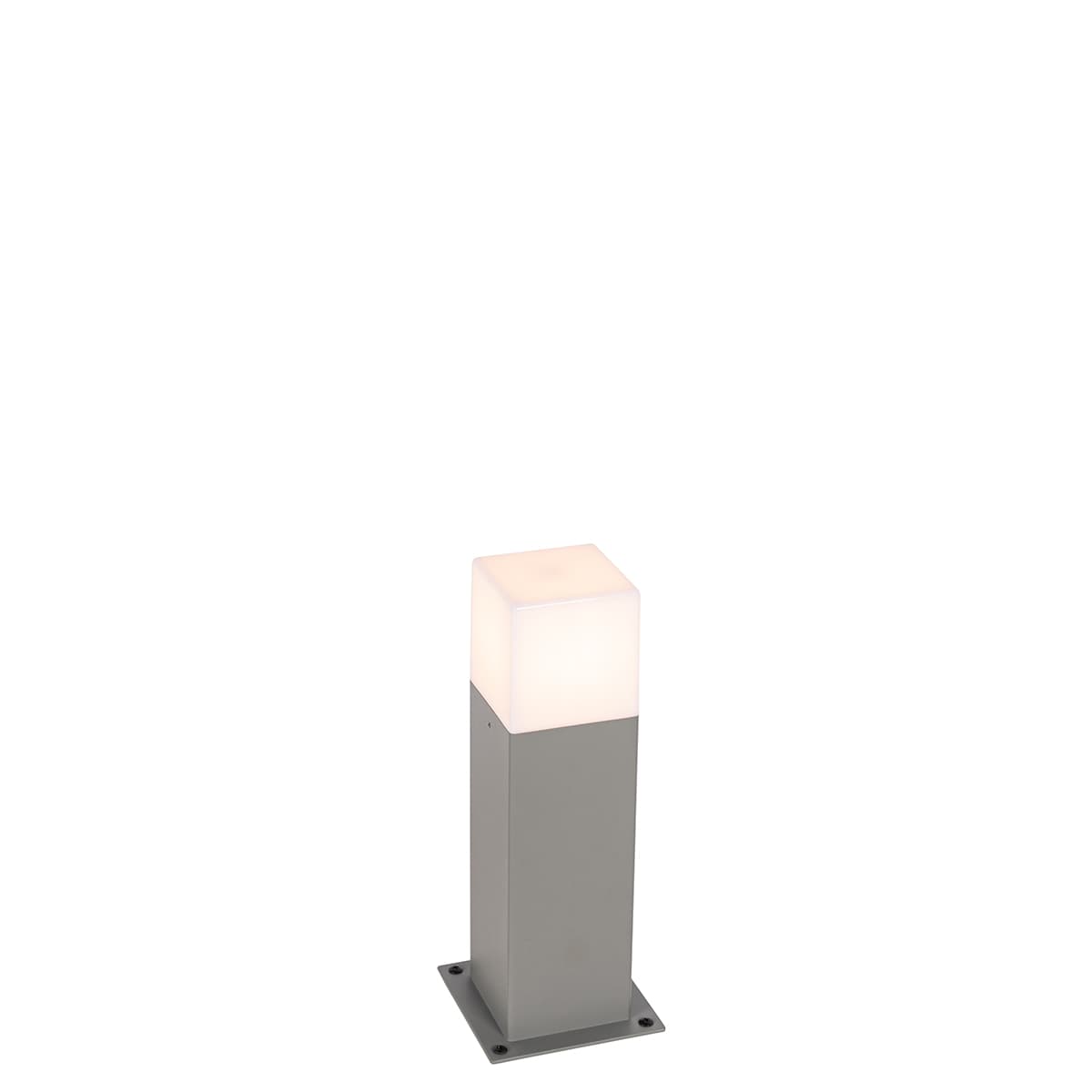 Moderná vonkajšia stojaca lampa sivá 30 cm IP44 - Denmark 1