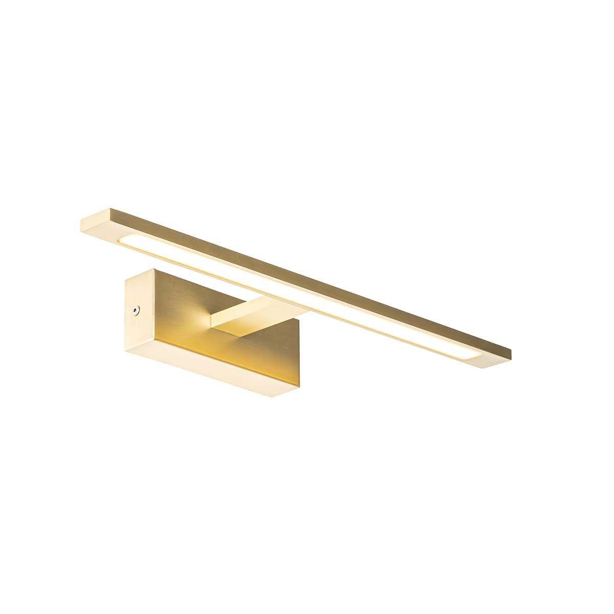 Nástenná lampa mosadz 41,5 cm vrátane LED IP44 - Jerre 1