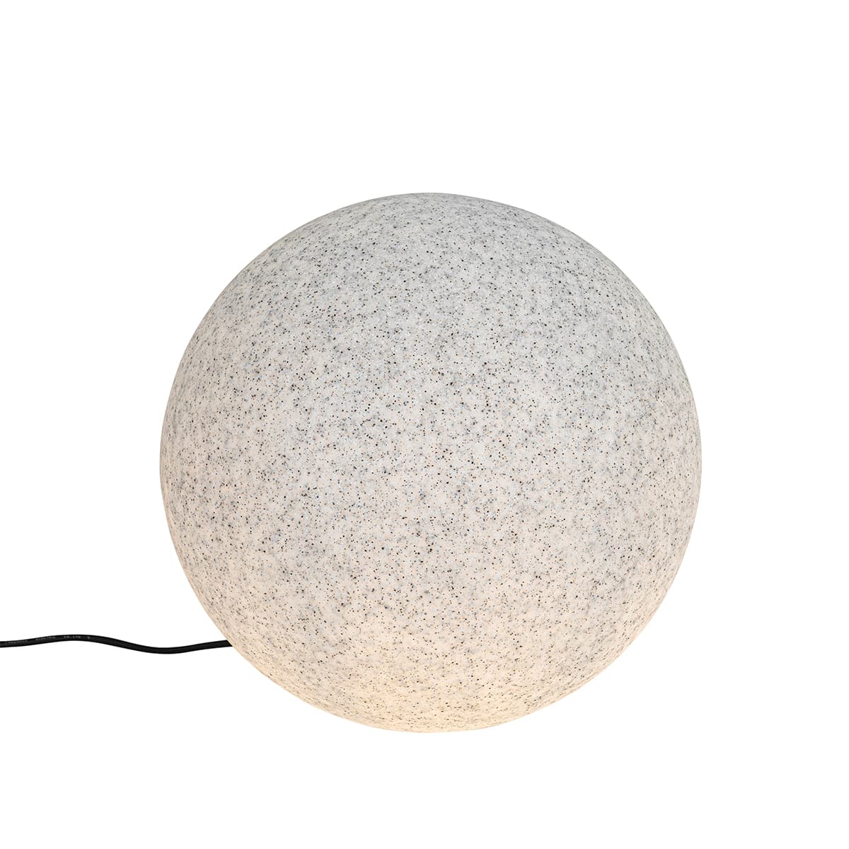 Moderná vonkajšia lampa sivá 45 cm IP65 - Nura