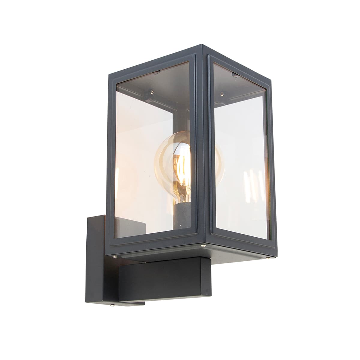 Inteligentná nástenná lampa sivá vrátane inteligentnej G95 - Sutton Up 1
