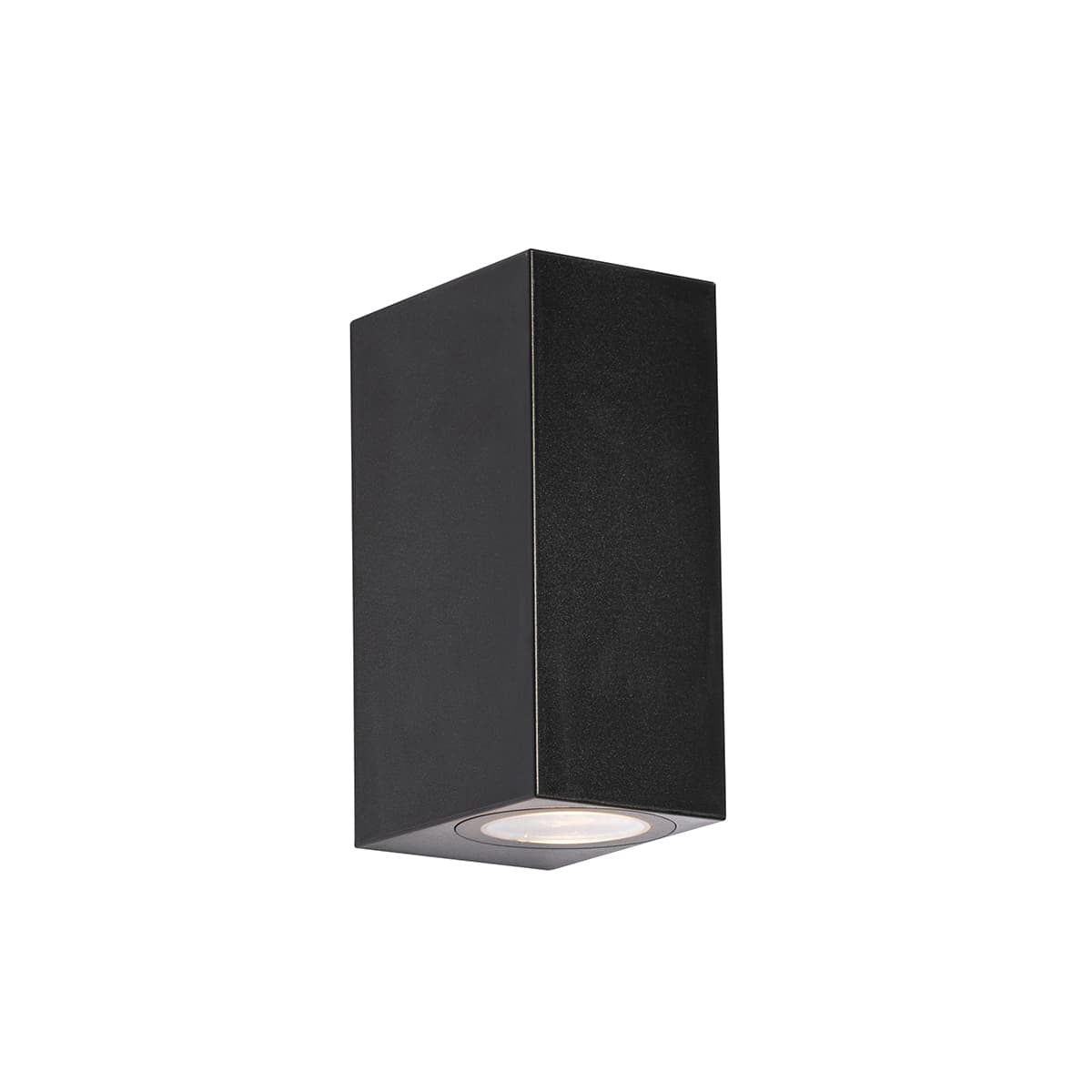 Moderná vonkajšia nástenná lampa čierna plastová 2-svetlo - Baleno 1