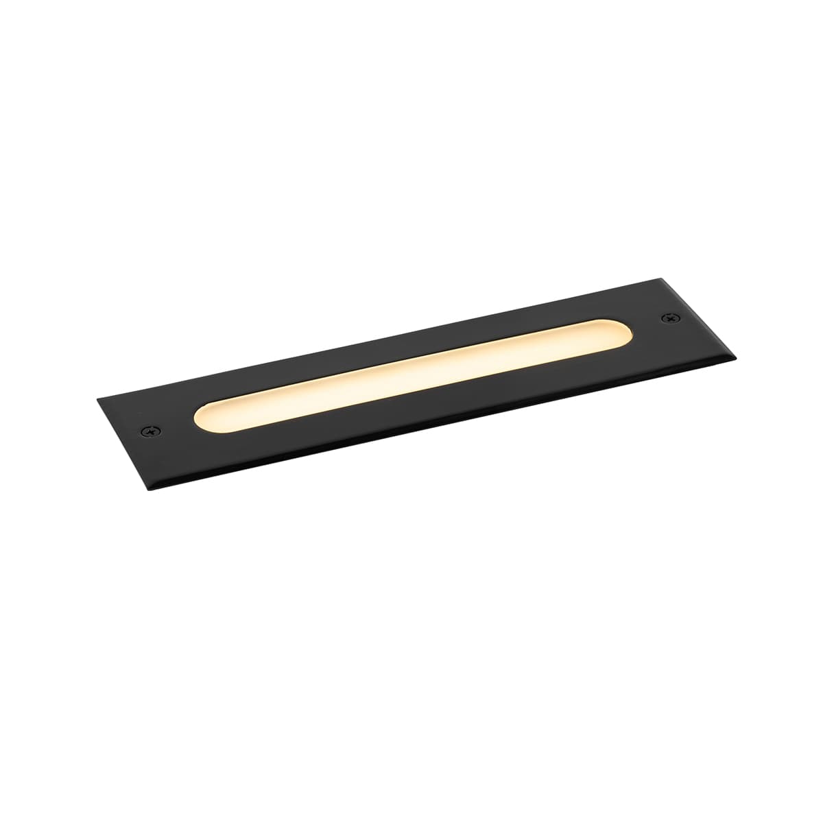 Moderný bodový svietidlo do zeme čierny 30 cm vrátane LED IP65 - Eline 1