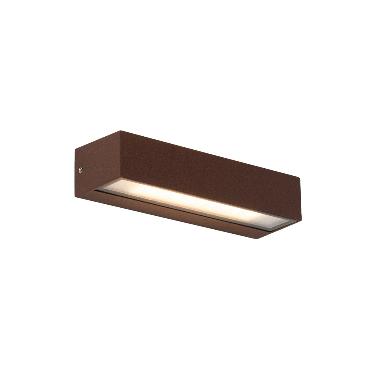 Priemyselná nástenná lampa hrdzavohnedá vrátane LED IP65 - Steph