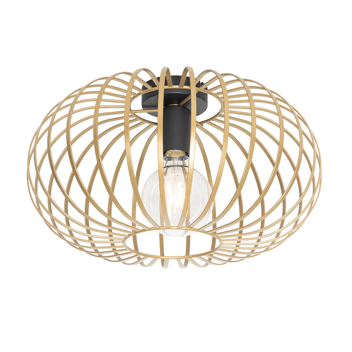 Inteligentné stropné svietidlo zlaté 39 cm vrátane Wifi G95 - Johanna 1