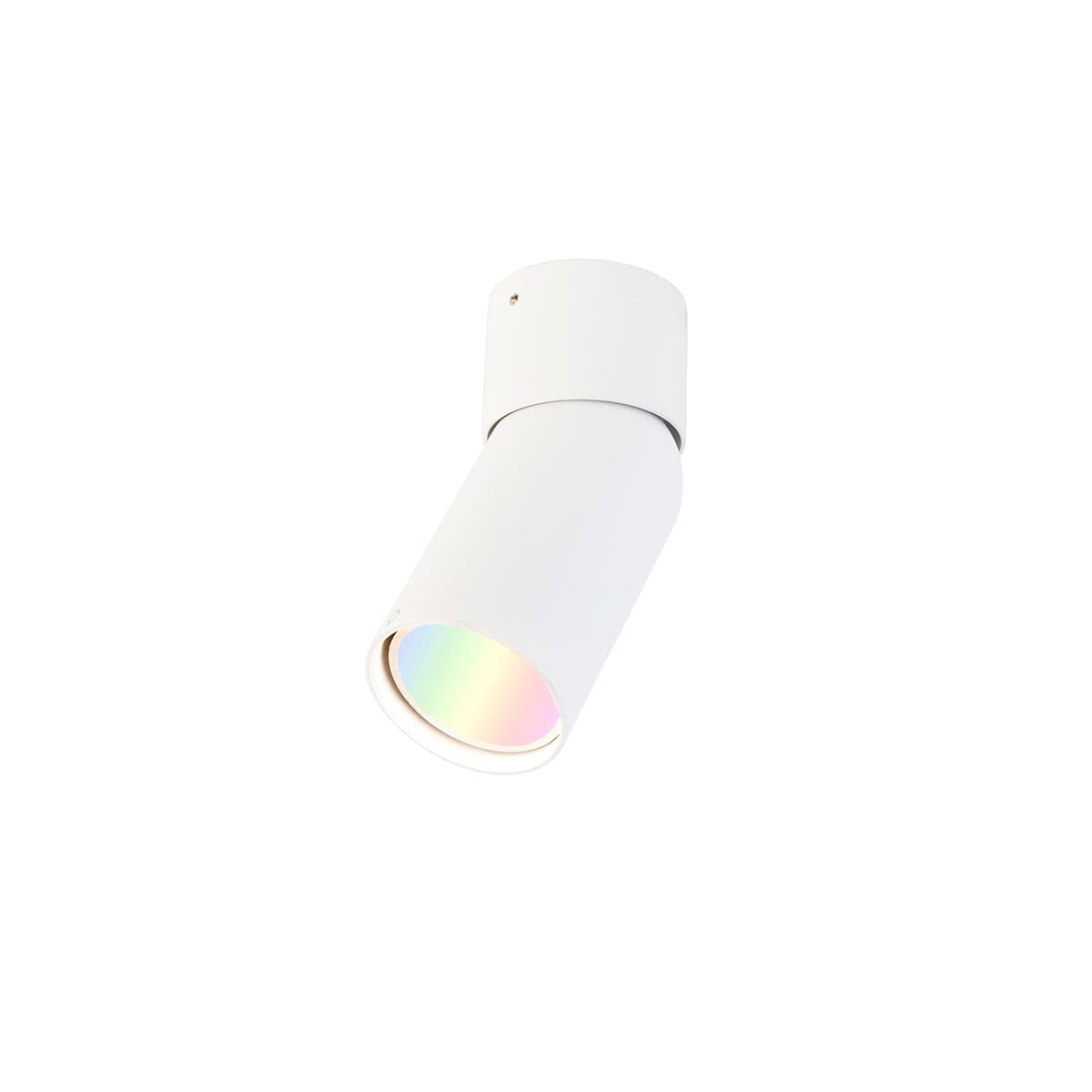 Inteligentný reflektor biely nastaviteľný vrátane Wifi GU10 - Falo 1