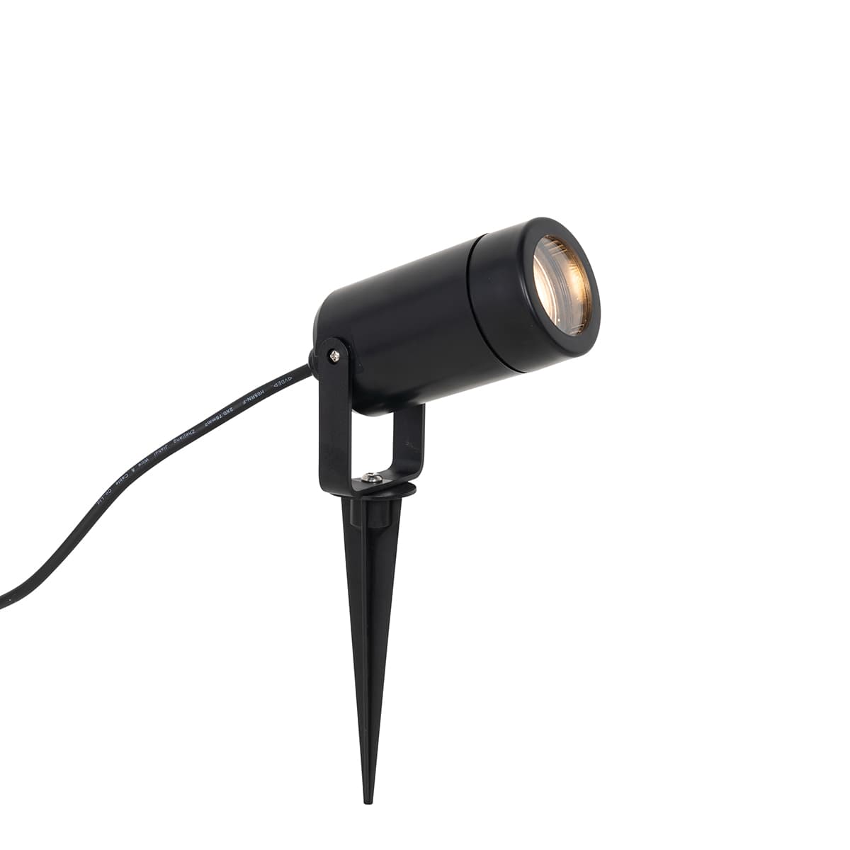 Nastaviteľné čierne bodové svetlo IP65 - Solo Eco 1