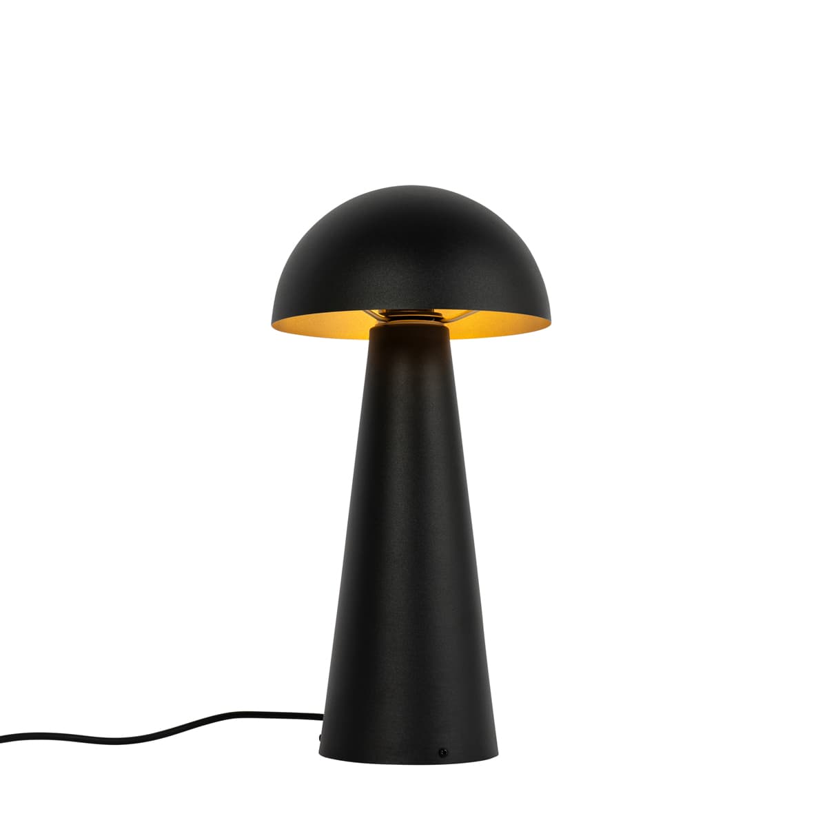 Vonkajšia stojaca lampa čierna 50 cm - Mushroom 1
