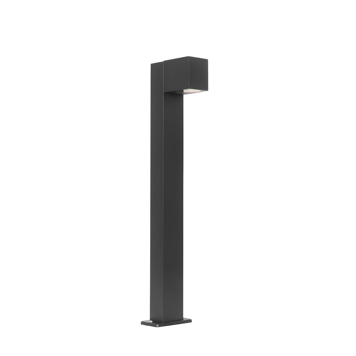 Inteligentná stojaca vonkajšia lampa čierna 65 cm IP44 vrátane Wifi GU10 - Baleno 1