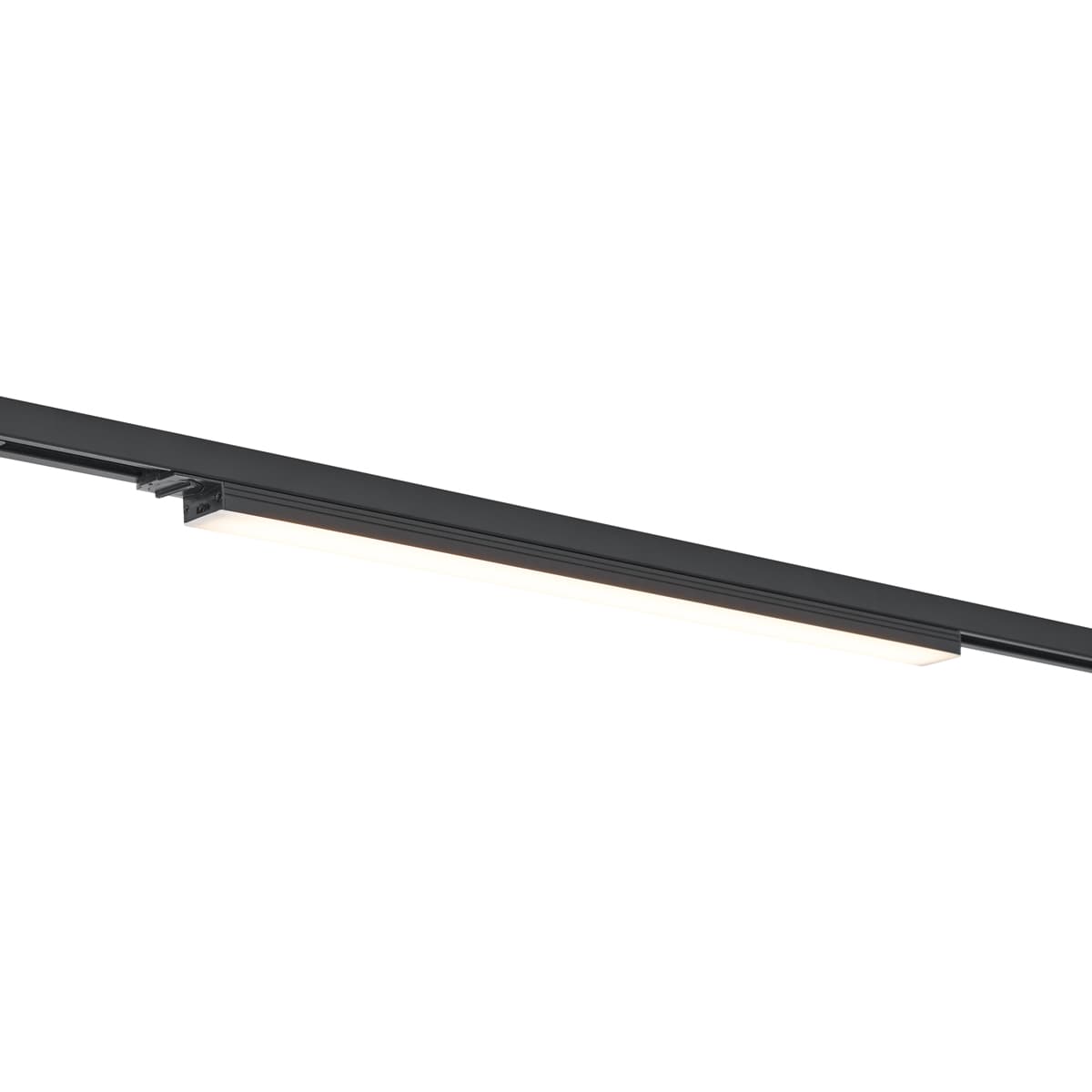 Moderné čierne stropné svietidlo pre 1-fázový koľajnicový systém 15W 1180 lm 2700-3800K - Iconic Tsiri
