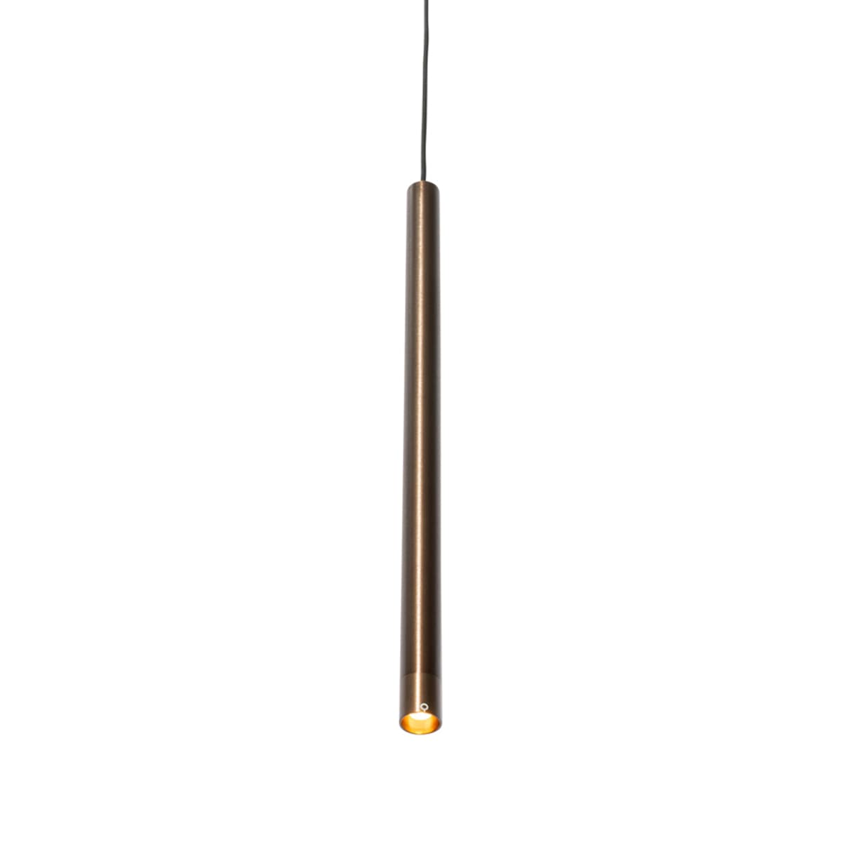 Moderné závesné svietidlo tmavá bronz pre 1-fázový koľajnicový systém - Iconic Frini