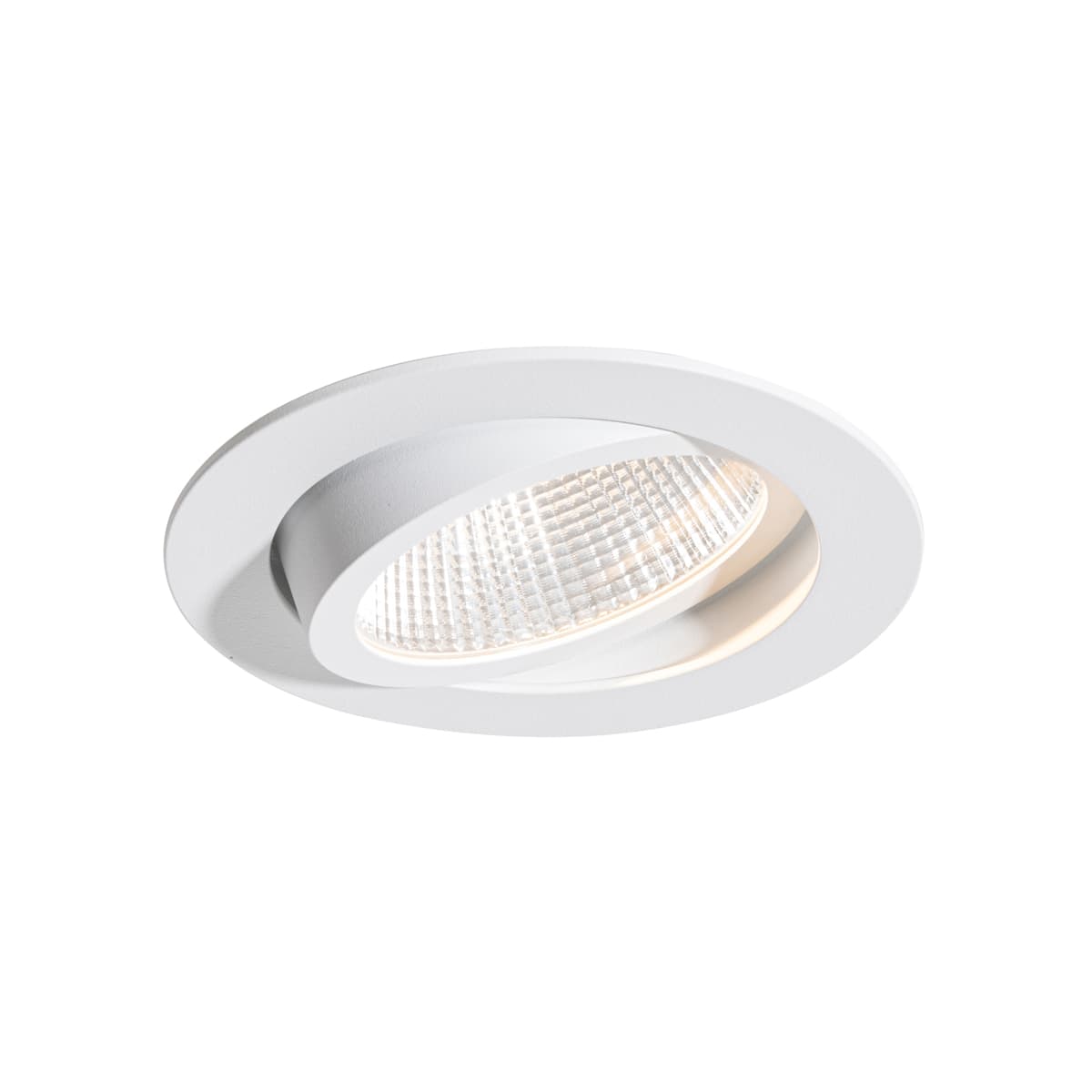 Zapustené bodové svietidlo biele 9,5 cm vrátane LED 1015 lm stmievateľné IP65 - Gaius 1