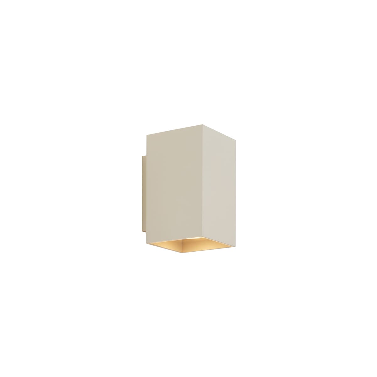 Moderná nástenná lampa béžová GU10 50 mm štvorcová 2-svetlá - Sandy 1