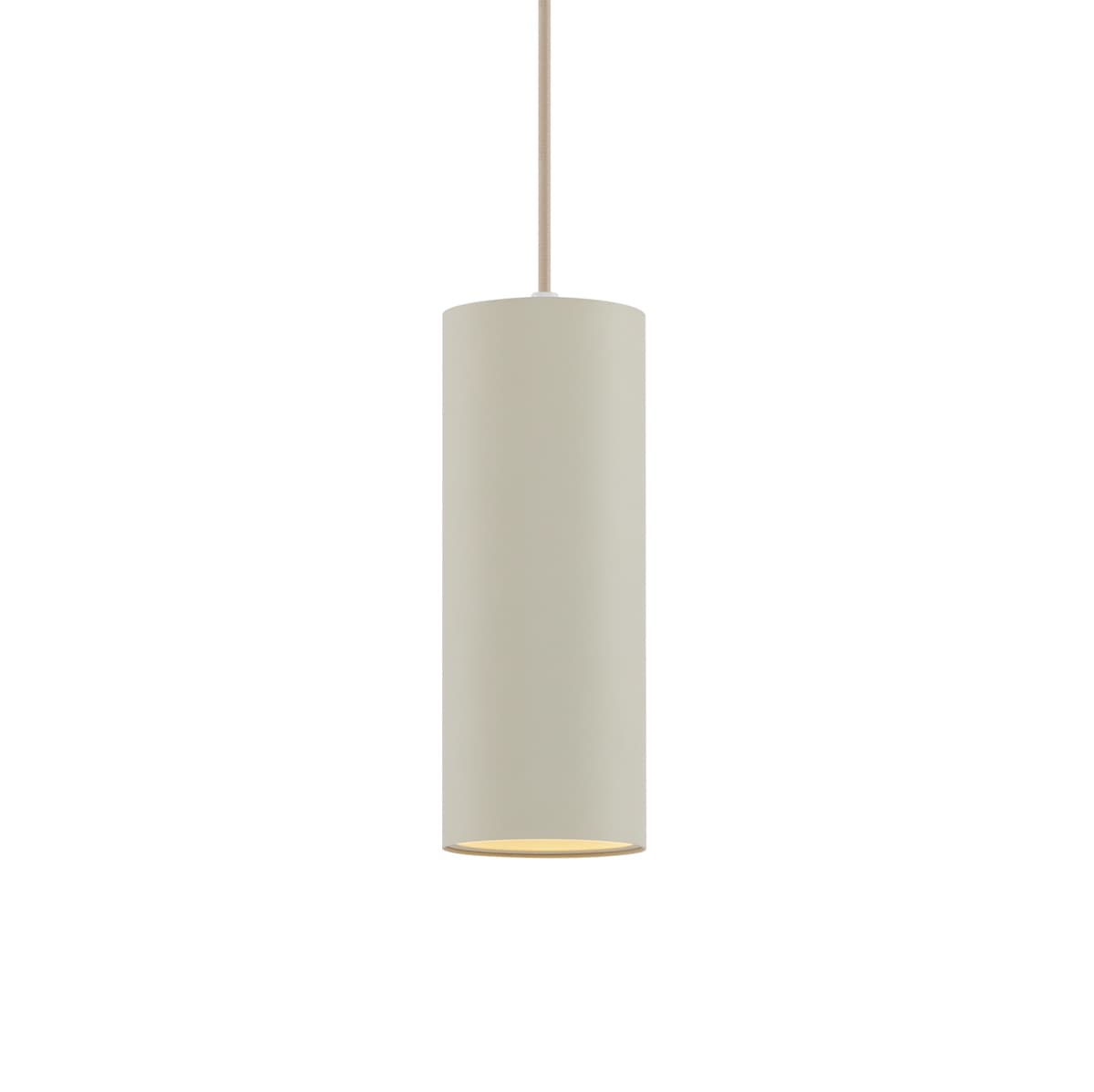 Moderné závesné svietidlo béžové GU10 50 mm okrúhle - Tubo 1