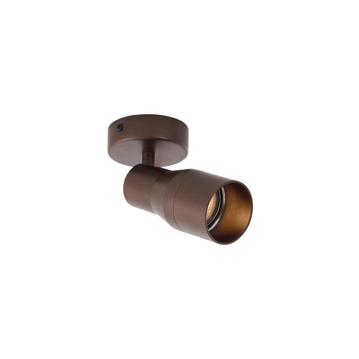 Moderné stropné bodové svetlo tmavá bronz GU10 50 mm okrúhle - Stanley 1