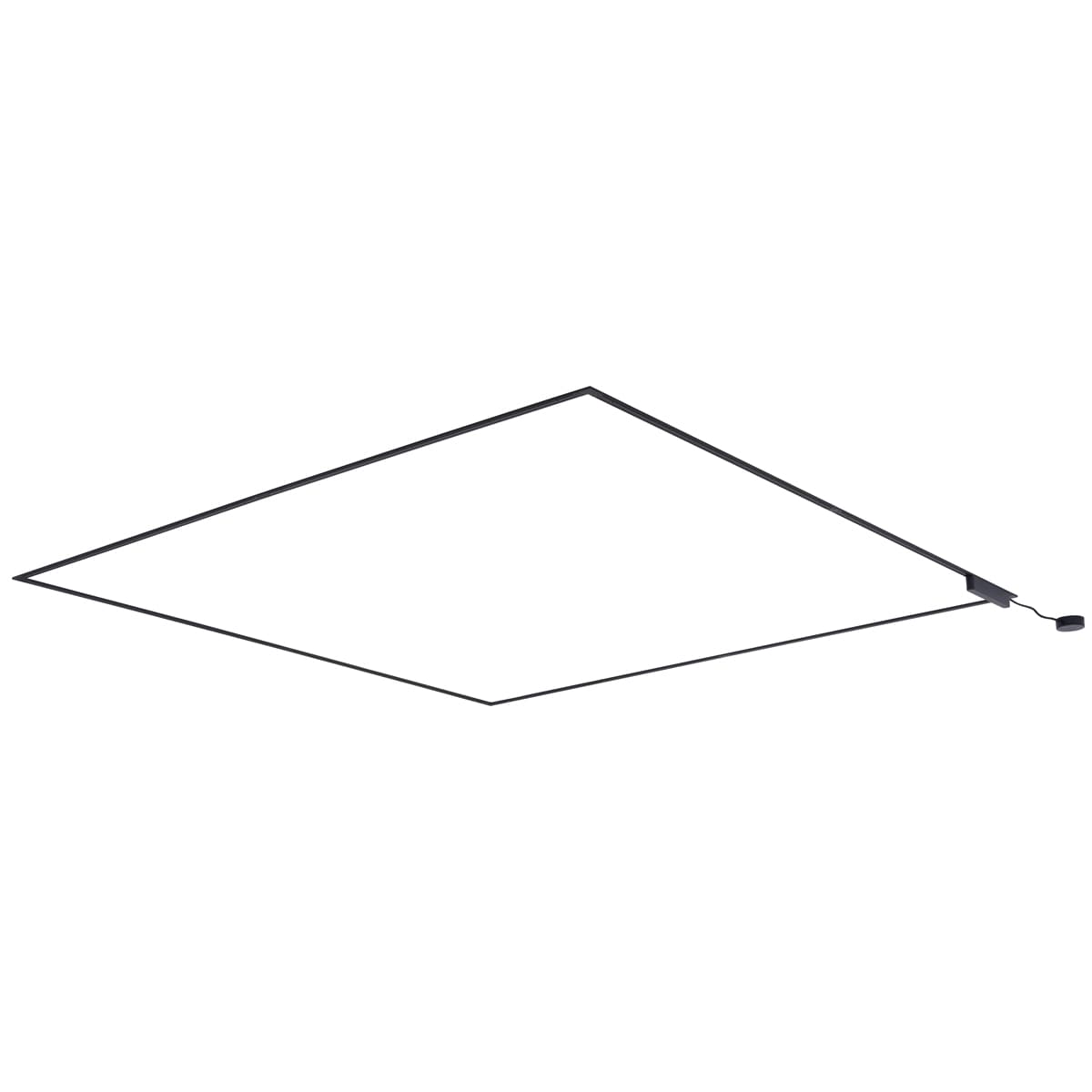 Moderný koľajnicový systém čierny 1-fázový 800 cm - Magnetic